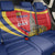 Liechtenstein National Day 1866 Back Car Seat Cover Gold Crown Vaduz Cathedral