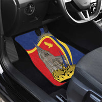 Liechtenstein National Day 1866 Car Mats Gold Crown Vaduz Cathedral