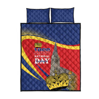 Liechtenstein National Day 1866 Quilt Bed Set Gold Crown Vaduz Cathedral