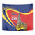 Liechtenstein National Day 1866 Tapestry Gold Crown Vaduz Cathedral
