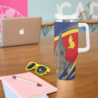 Liechtenstein National Day 1866 Tumbler With Handle Gold Crown Vaduz Cathedral