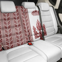 Ukraine Vyshyvanka Pattern Back Car Seat Cover Ukrainian Trident