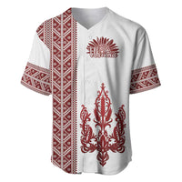 Ukraine Vyshyvanka Pattern Baseball Jersey Ukrainian Trident