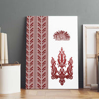 Ukraine Vyshyvanka Pattern Canvas Wall Art Ukrainian Trident