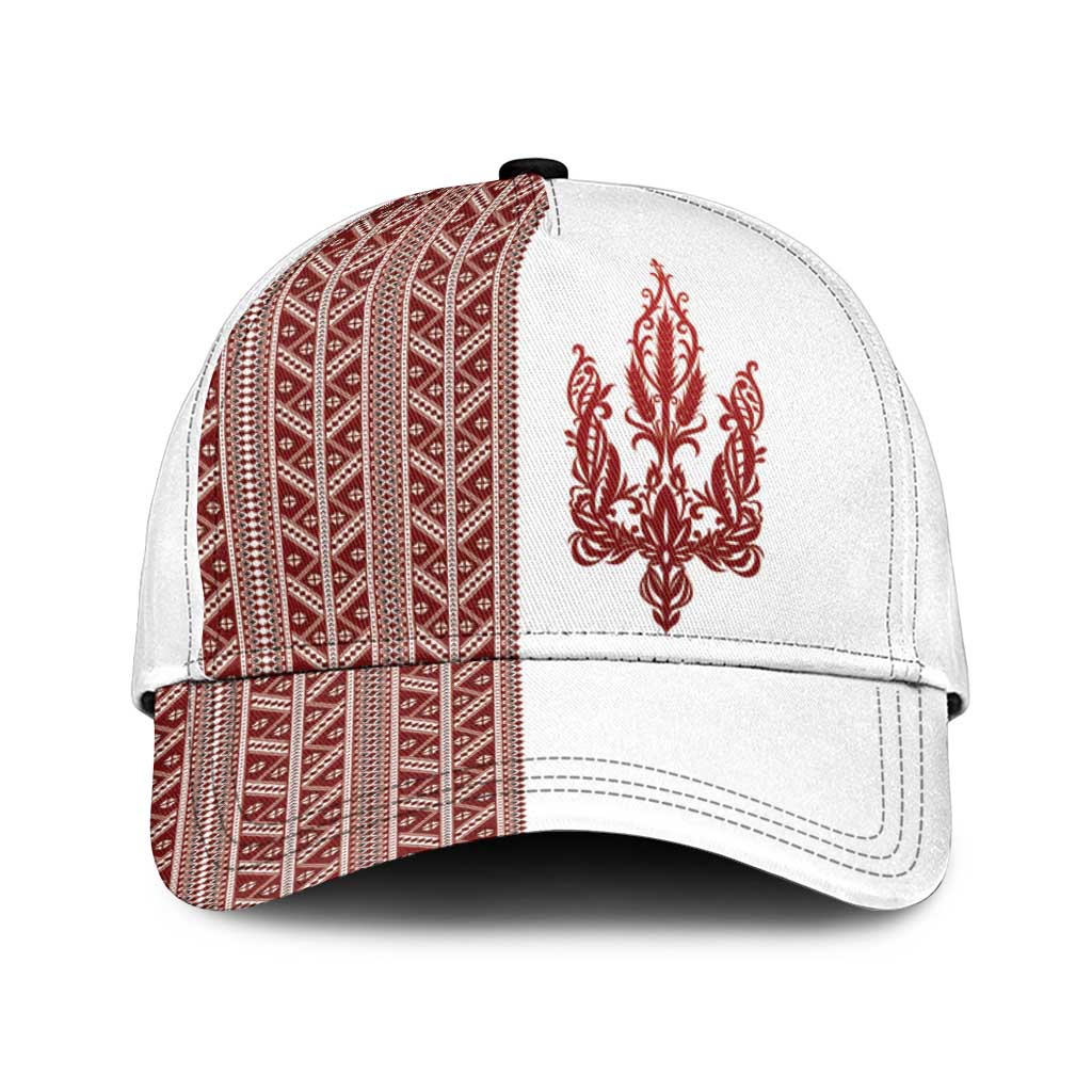 Ukraine Vyshyvanka Pattern Classic Cap Ukrainian Trident