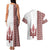 Ukraine Vyshyvanka Pattern Couples Matching Tank Maxi Dress and Hawaiian Shirt Ukrainian Trident