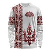 Ukraine Vyshyvanka Pattern Long Sleeve Shirt Ukrainian Trident