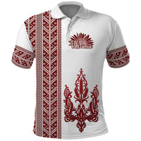 Ukraine Vyshyvanka Pattern Polo Shirt Ukrainian Trident