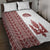 Ukraine Vyshyvanka Pattern Quilt Bed Set Ukrainian Trident