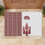 Ukraine Vyshyvanka Pattern Rubber Doormat Ukrainian Trident