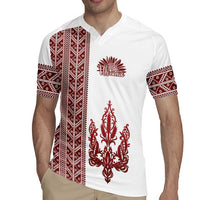 Ukraine Vyshyvanka Pattern Rugby Jersey Ukrainian Trident