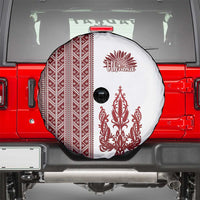 Ukraine Vyshyvanka Pattern Spare Tire Cover Ukrainian Trident