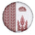 Ukraine Vyshyvanka Pattern Spare Tire Cover Ukrainian Trident