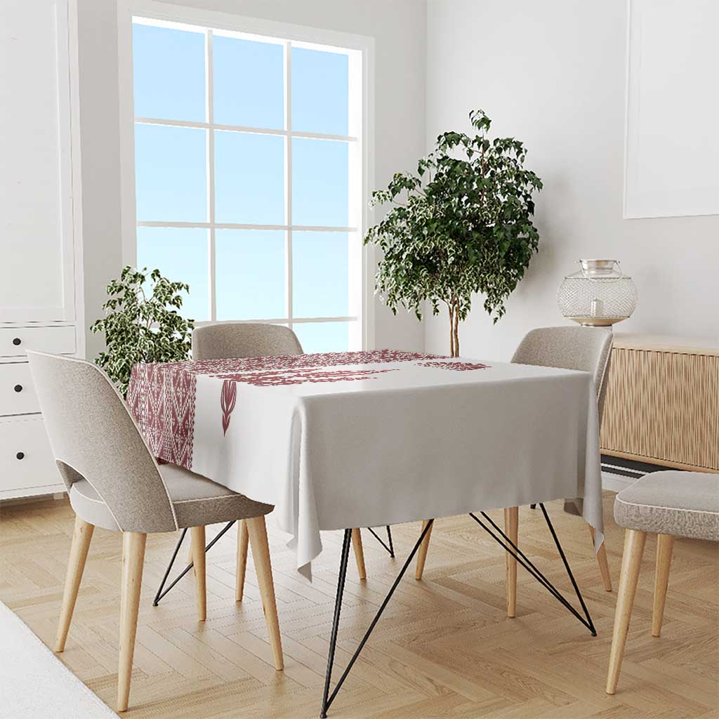 Ukraine Vyshyvanka Pattern Tablecloth Ukrainian Trident