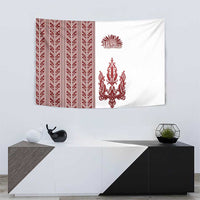 Ukraine Vyshyvanka Pattern Tapestry Ukrainian Trident