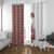 Ukraine Vyshyvanka Pattern Window Curtain Ukrainian Trident