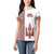 Ukraine Vyshyvanka Pattern Women Polo Shirt Ukrainian Trident