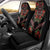 Traditional Ukrainian Costume Car Seat Cover Red Floral Embroidery Style