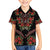 Traditional Ukrainian Costume Family Matching Summer Maxi Dress and Hawaiian Shirt Red Floral Embroidery Style