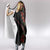Traditional Ukrainian Costume Hooded Blanket Red Floral Embroidery Style