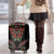 Traditional Ukrainian Costume Luggage Cover Red Floral Embroidery Style
