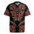 Traditional Ukrainian Costume Rugby Jersey Red Floral Embroidery Style