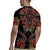 Traditional Ukrainian Costume Rugby Jersey Red Floral Embroidery Style