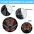 Traditional Ukrainian Costume Spare Tire Cover Red Floral Embroidery Style