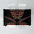 Traditional Ukrainian Costume Tablecloth Red Floral Embroidery Style