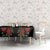 Traditional Ukrainian Costume Tablecloth Red Floral Embroidery Style