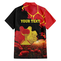 Personalized Macedonia Republic Day Family Matching Long Sleeve Bodycon Dress and Hawaiian Shirt Ilinden Monument Red Poppy - Wonder Print Shop