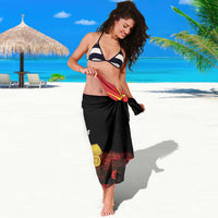 Personalized Macedonia Republic Day Sarong Ilinden Monument Red Poppy - Wonder Print Shop