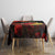 Personalized Macedonia Republic Day Tablecloth Ilinden Monument Red Poppy - Wonder Print Shop