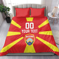 Custom Macedonia Bedding Set Flag Style - Wonder Print Shop
