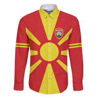 Custom Macedonia Family Matching Summer Maxi Dress and Hawaiian Shirt Flag Style - Wonder Print Shop