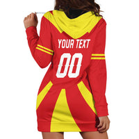 Custom Macedonia Hoodie Dress Flag Style - Wonder Print Shop