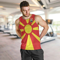 Custom Macedonia Men Tank Top Flag Style - Wonder Print Shop
