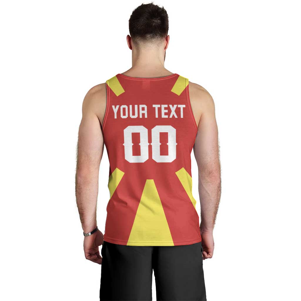 Custom Macedonia Men Tank Top Flag Style - Wonder Print Shop