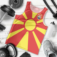 Custom Macedonia Men Tank Top Flag Style - Wonder Print Shop