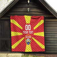 Custom Macedonia Quilt Flag Style - Wonder Print Shop