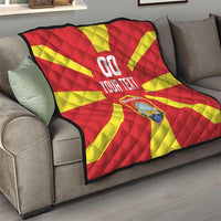 Custom Macedonia Quilt Flag Style - Wonder Print Shop