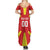 Custom Macedonia Summer Maxi Dress Flag Style - Wonder Print Shop