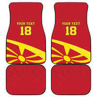Macedonia Ice Hockey Custom Car Mats Go Champion - Wonder Print Shop