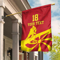 Macedonia Ice Hockey Custom Garden Flag Go Champion - Wonder Print Shop