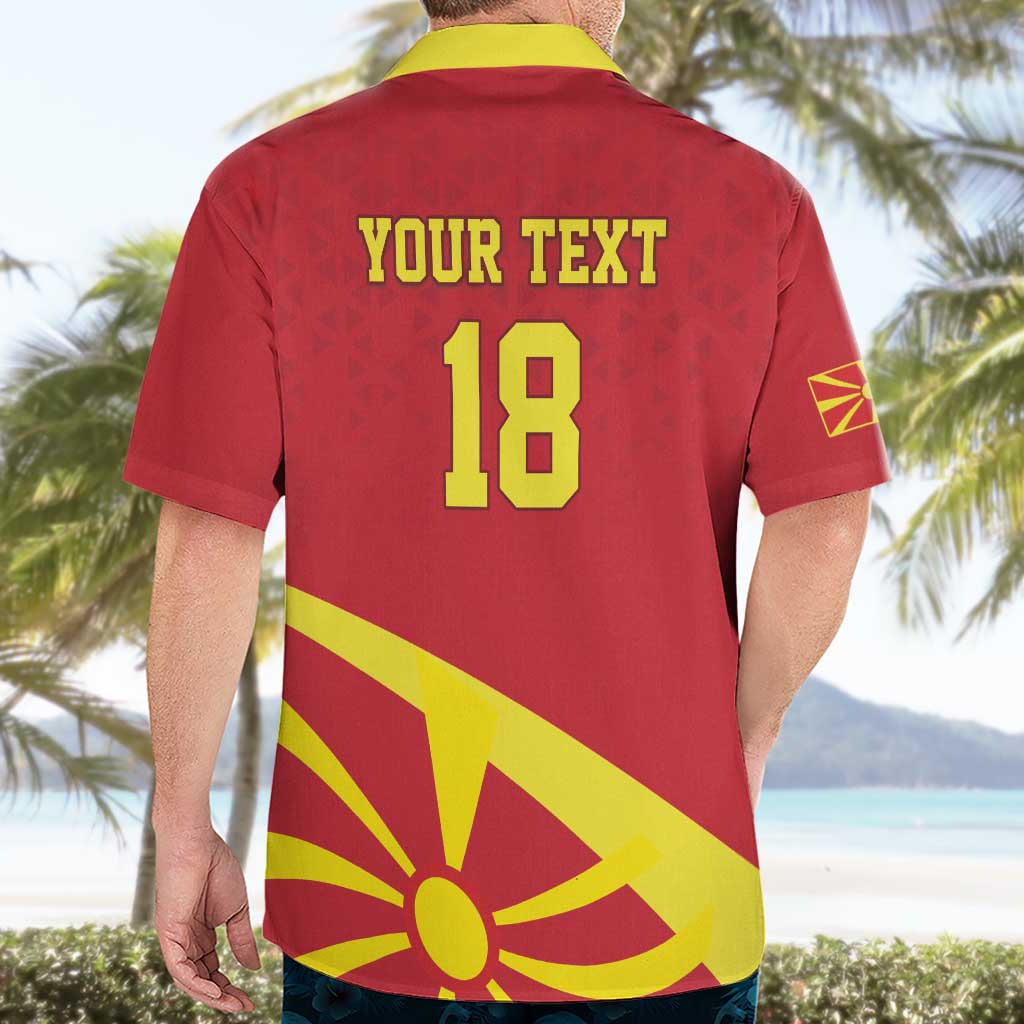 Macedonia Ice Hockey Custom Hawaiian Shirt Go Champion - Wonder Print Shop