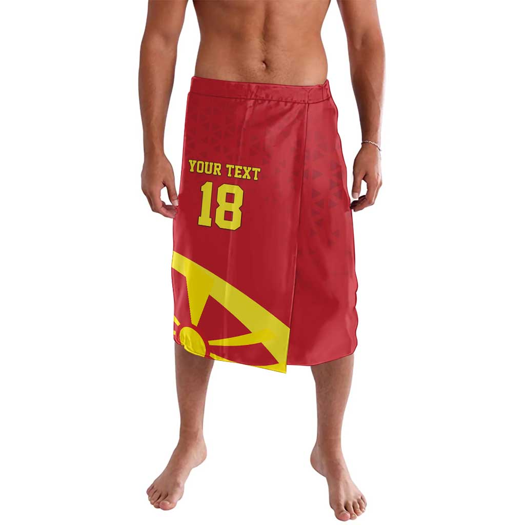 Macedonia Ice Hockey Custom Lavalava Go Champion - Wonder Print Shop