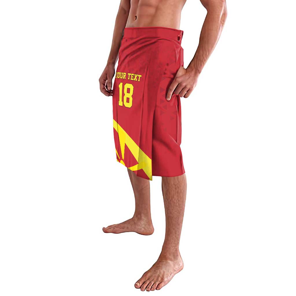 Macedonia Ice Hockey Custom Lavalava Go Champion - Wonder Print Shop