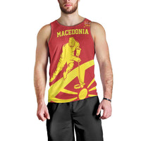 Macedonia Ice Hockey Custom Men Tank Top Go Champion - Wonder Print Shop