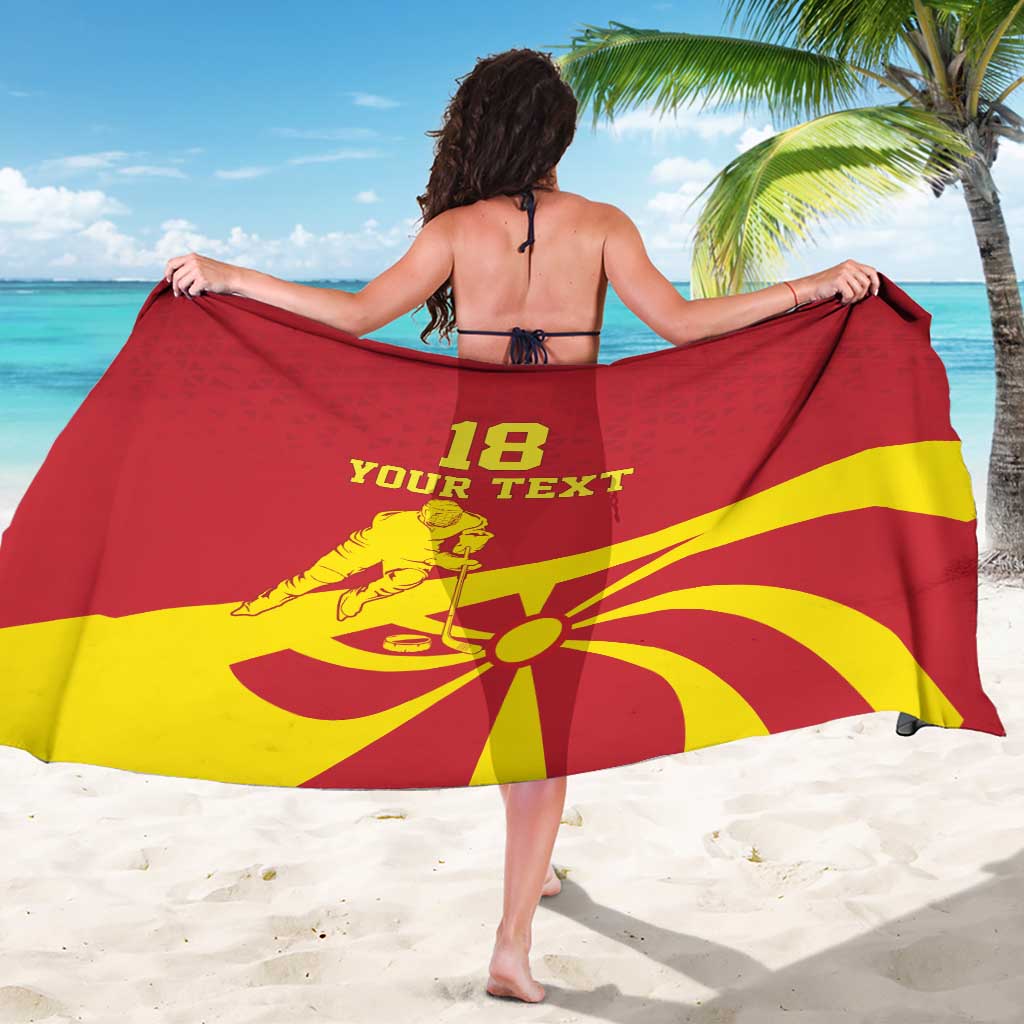 Macedonia Ice Hockey Custom Sarong Go Champion - Wonder Print Shop
