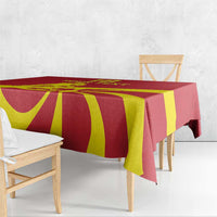Macedonia Ice Hockey Custom Tablecloth Go Champion - Wonder Print Shop